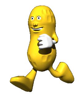 goofy ahh gif peanut running
