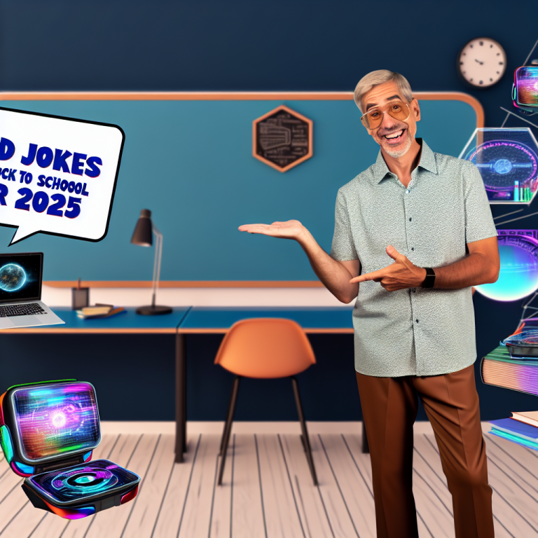 Dad Jokes about Back to School for 2025.