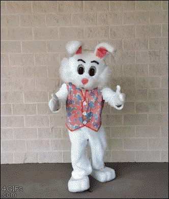 funny easter bunny gif dad jokes about easter bunny